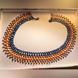 Native American beaded necklace